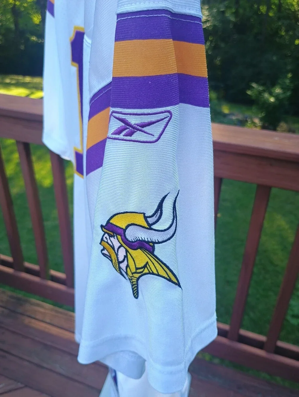 NFL Dante Culpepper Vikings White #11 Reebok Football Jersey 3XL (54)